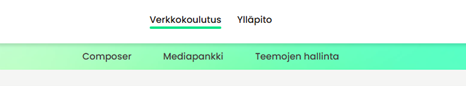 Uusi sovellusvalikko